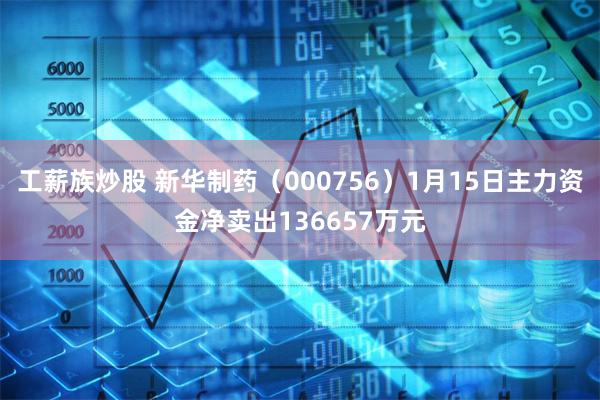 工薪族炒股 新华制药（000756）1月15日主力资金净卖出136657万元