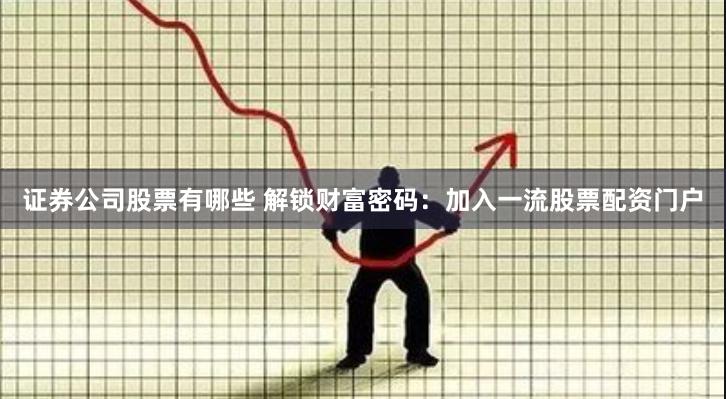 证券公司股票有哪些 解锁财富密码：加入一流股票配资门户